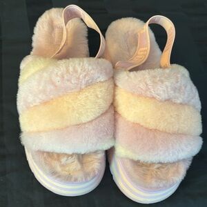 UGG Women's Disco Stripe Slide In Primrose